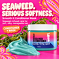 Seaweed. Serious softness. Smooth It seaweed-infused conditioner mask, 12 oz.