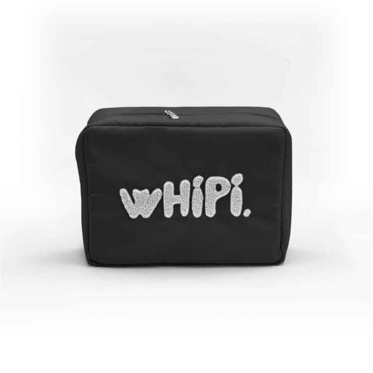 wHiPi. Black Wander Bag on a white background