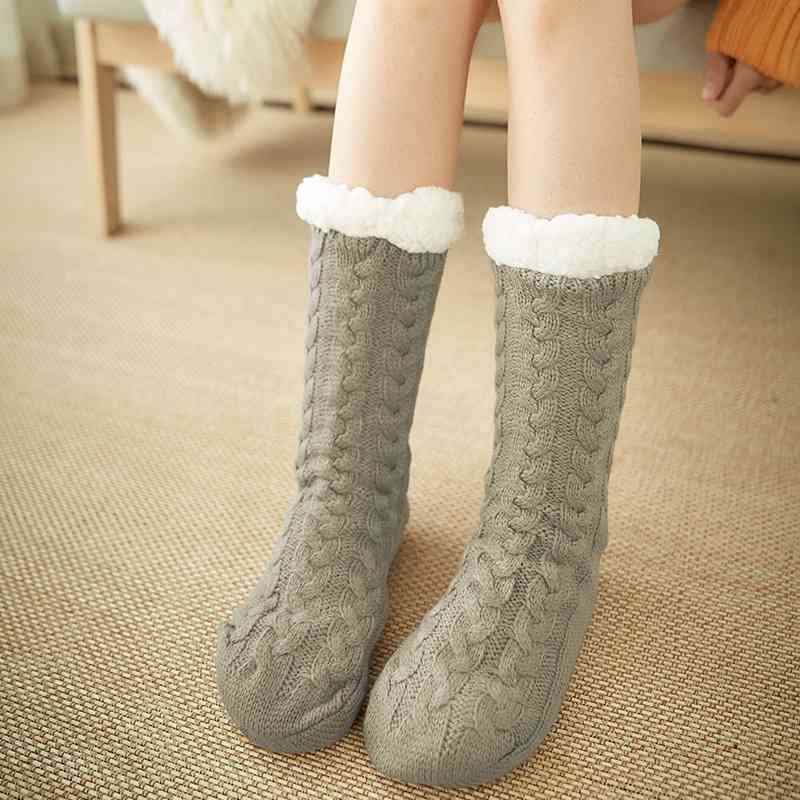 Contrast Winter Socks