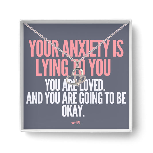 Eternity Love Necklace - Your Anxiety is Lying