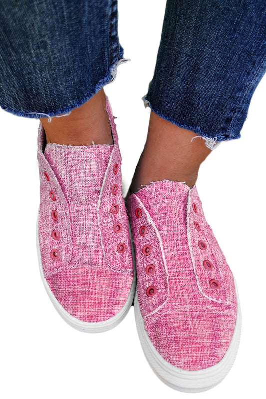 Pink Vintage Slip On Shoe